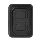 caserola neagra plastic eurobox 1000 gr