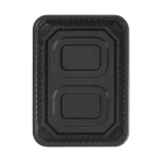 caserola neagra plastic eurobox 500 gr