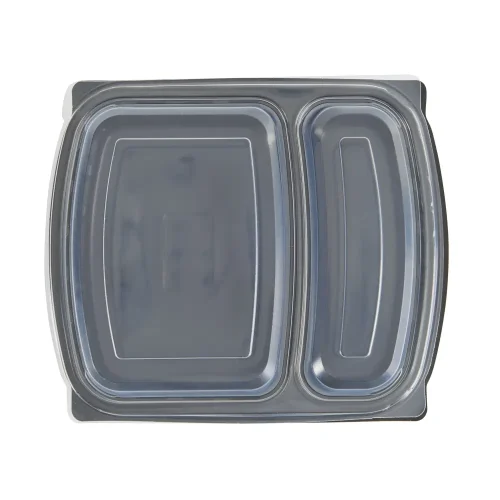 caserola de 2 compartimente cu capac inalt