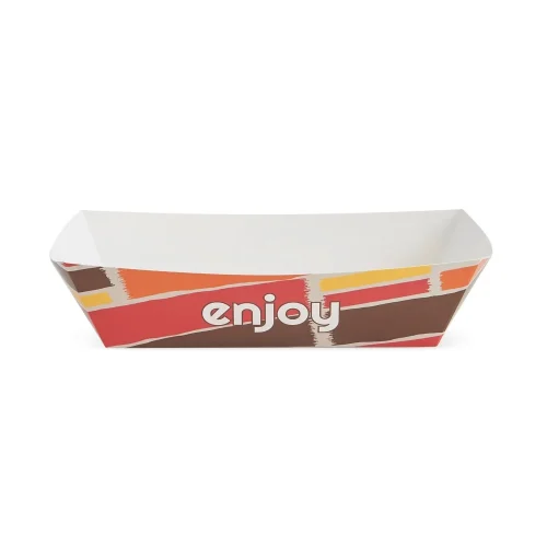 barcuta enjoy din carton imprimat