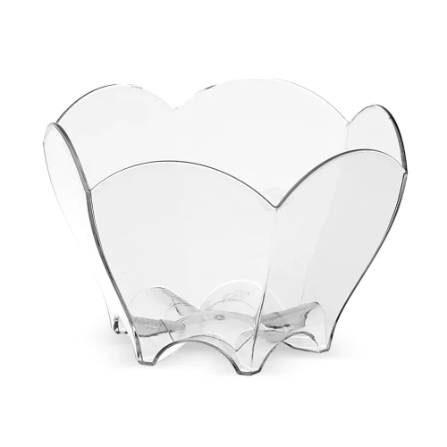 Cupe desert King din plastic transparent