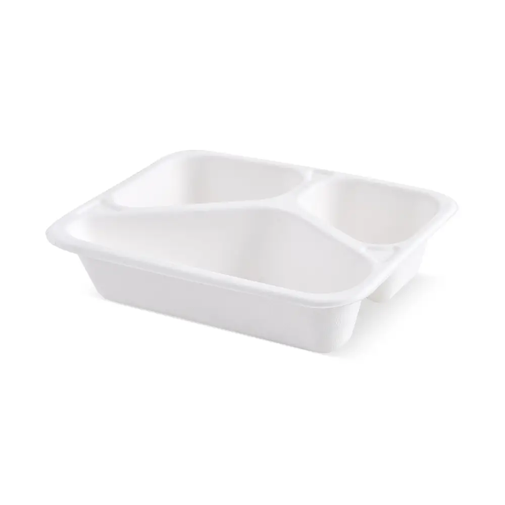 Caserolă Termosudabilă din Trestie de Zahăr pentru HoReCa caserolă termosudabilă din trestie de zahăr pentru meniu complet
