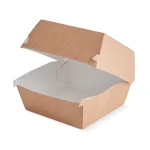 Cutii burger, din carton natur - imagine 2